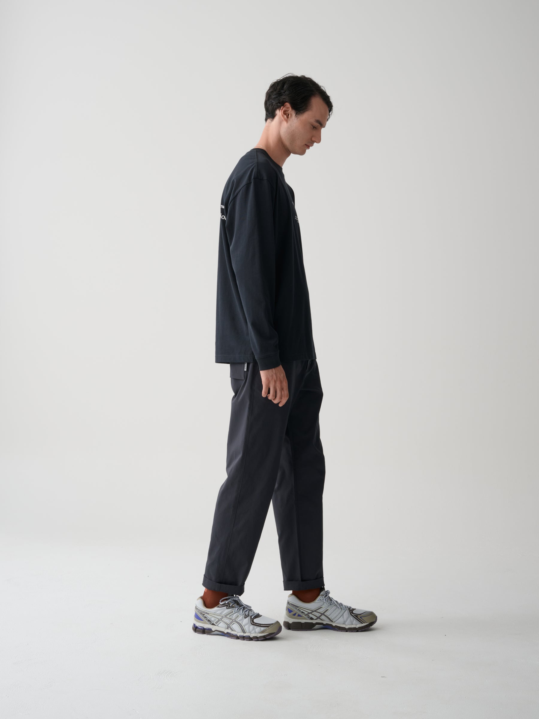 Essentials Print LS Tee